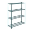 thumbnail image 2 of Global Industrial 18547G 54 x 18 x 74 in. Nexel Poly-Z-Brite Wire Shelving, Green, 2 of 4