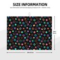 thumbnail image 2 of Fotbe Multi-Colored Stars Alfombrilla de Secado para Cocina con Estampado, 18x24 Pulgadas, 2 of 7