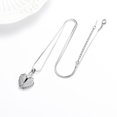 thumbnail image 6 of Heart Urn Cremation Jewelry for Ashes with Angel Wing Charm Urn Necklace for Ashes Human / Pet Memorial Keepsake Pendant, 6 of 9