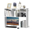thumbnail image 1 of VEVOR Desktop Bookshelf White Desktop Storage Organizer 1-Tier for Office & Home, 1 of 9