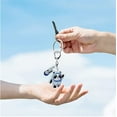 thumbnail image 2 of 2-pack/5-pack Bing Dwen Dwen Panda Keychain, Mascot Pendant Print Winter Olympics Games Key Chain Gifts For Him Her ( Color : Keychain 3 , Size : 5-pack ), 2 of 7