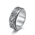 thumbnail image 1 of Sonducket Anillo de banda Punk en capas para fiesta de disfraces, nudillos de moda para parejas, joyería para hombres, accesorios de regalos Type3 NO3, 1 of 6