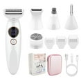 thumbnail image 1 of 5 In 1 Hair Remover Integrating A Shaving Device A Foot Grinder And A Nose Hair Trimmer Into One Features A Simple And Elegant Design And Is Made Of Durable Materials, 1 of 4