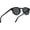 A3: Black / Grey Lens, variant on Small  Womens Mens Sunglasses Polarized - Round Acetate Frame UV400 Protection for Driving  Summer Outings