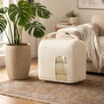 thumbnail image 5 of Breathable Cotton Quilt Storage Bag with Clear Window Large Bedding Organizer for Comforters Blankets Closet, 5 of 7