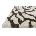 thumbnail image 3 of Loloi Kiara Shag KR-04-Ivory-Brown-36x56 Area Rug, 3 of 4
