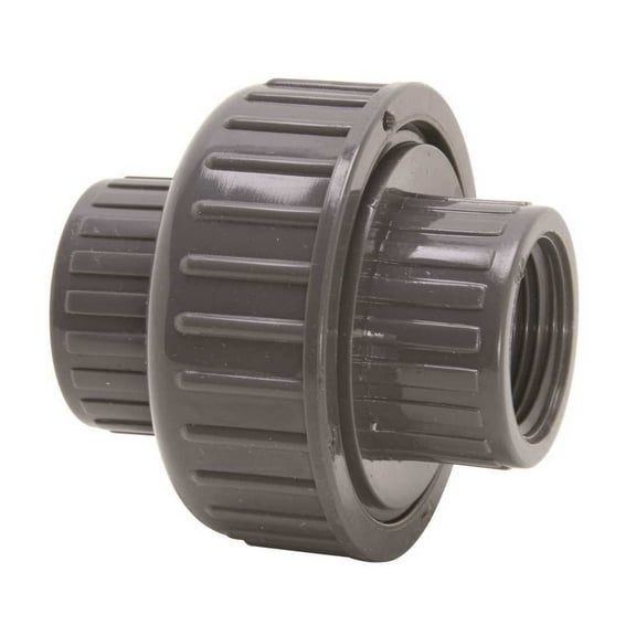 NDS 164-107 U-1500-T Pipe Union, 1-1/2 in, FPT, Gray, SCH 80 Schedule, 150 psi Pressure