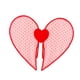 thumbnail image 4 of Correa elástica con forma de corazón de San Valentín para niñas y mujeres para actuaciones escénicas de cosplay. rosa, 4 of 9