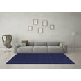 thumbnail image 3 of Ahgly Company Indoor Rectangle Abstract Blue Contemporary Area Rugs, 8' x 10', 3 of 4