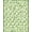 Green, Pattern 2, variant on Flatwoven High Traffic Area Rug, Light Green Square Pretty Floral Shower Gentle, Non Slip, Stain Resistant, Washable Area Rugs for Living Room, Bedroom(Green, 2X3)