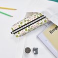 thumbnail image 6 of Yiaed Cute Rabbit Print Leather Pencil Case - Leather Pen Pencil Holder - Elegant & Practical Pencil Pouch for Work & Office, 6 of 7