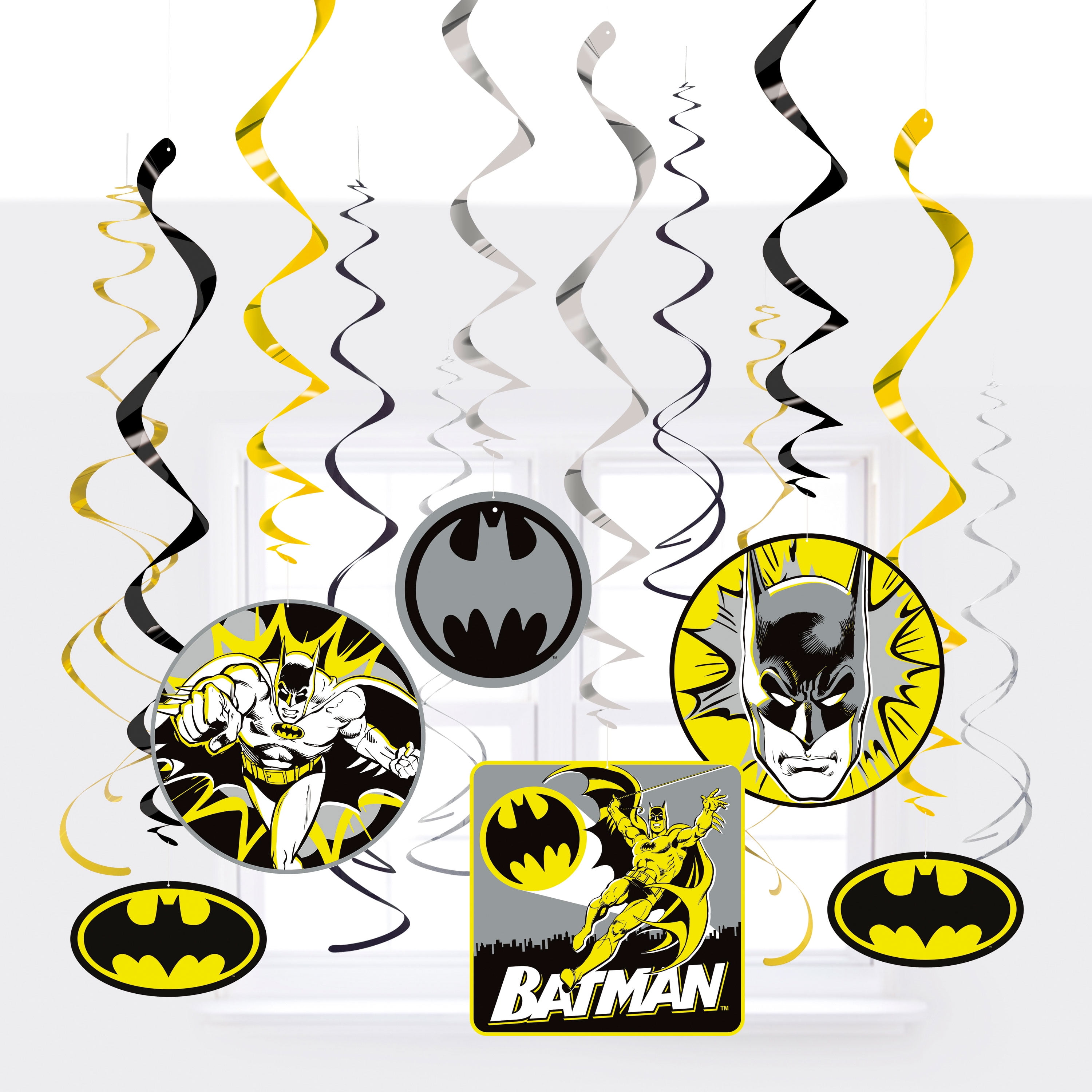 Batman Hanging Decorations, 12pcs