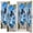 Color 3, variant on 3D 2 Pcs School Locker Magnetic Wallpaper for Boys 12" x 36" Realistic Tiger Emerging Cracked Wall Reusable Removable Locker Accessories Back to School Supplies