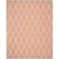 thumbnail image 2 of SAFAVIEH Cambridge Selwyn Geometric Wool Area Rug, Coral/Ivory, 8' x 10', 2 of 8