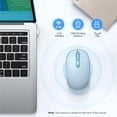 thumbnail image 5 of Wireless Mouse, 2.4G Quiet Computer Mouse with USB Receiver, 4 Buttons Portable Cordless Mice for Chromebook, Laptop, PC, Mac, 800/1200/1600 DPI, 5 of 7