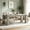 Gray, variant on Fnova 86.6" Extra Long Farmhouse Dining Table for 6-10 People, Large Wood Kitchen Table, Heavy Duty Dinner Table for Dining Room, Kitchen, Living Room, Restaurant, Family Gatherings