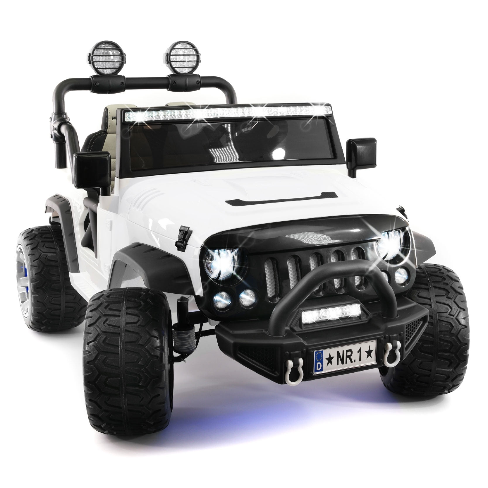two seater battery powered cars