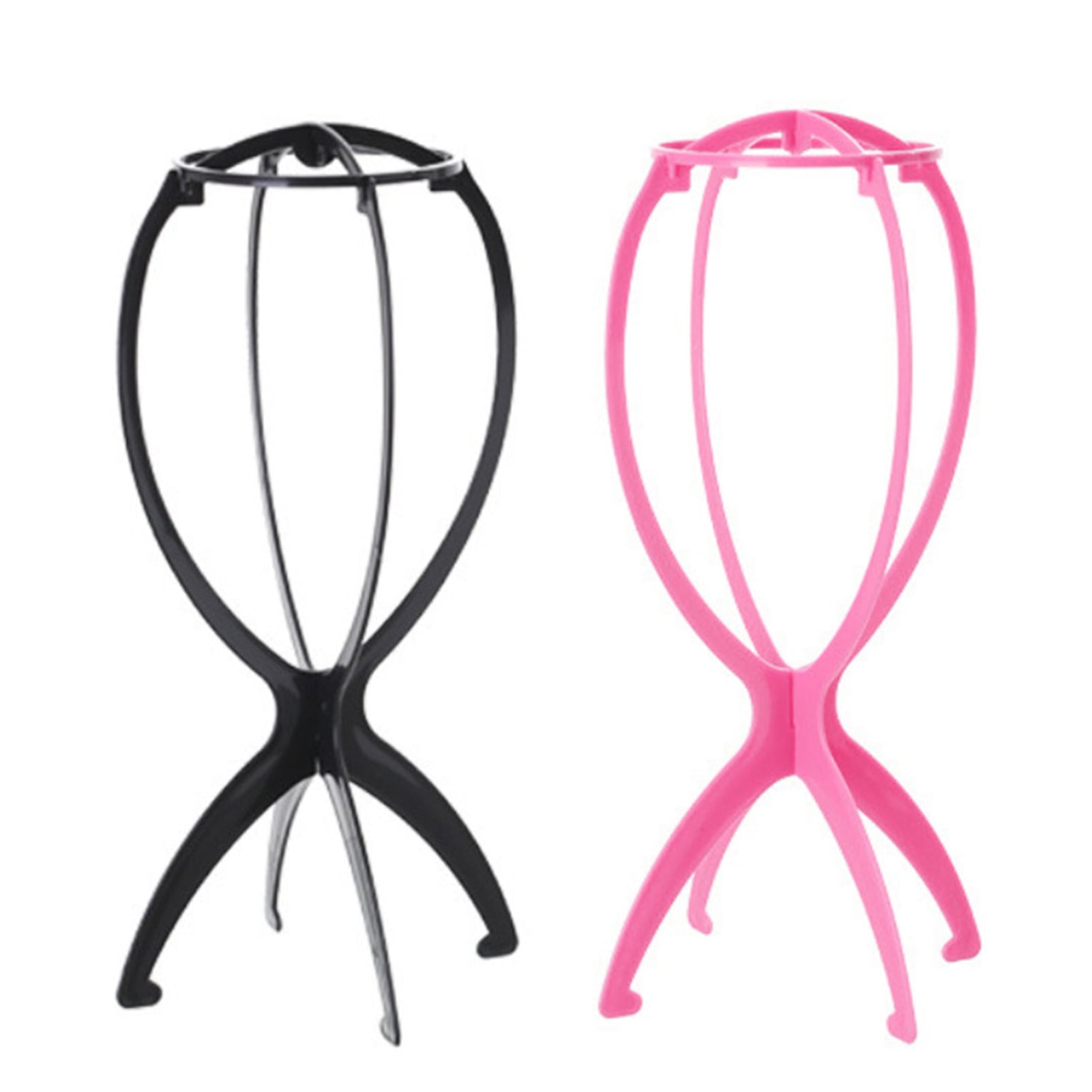 Folding Wig Stand Holder Plastic Adjustable Portable - Temu