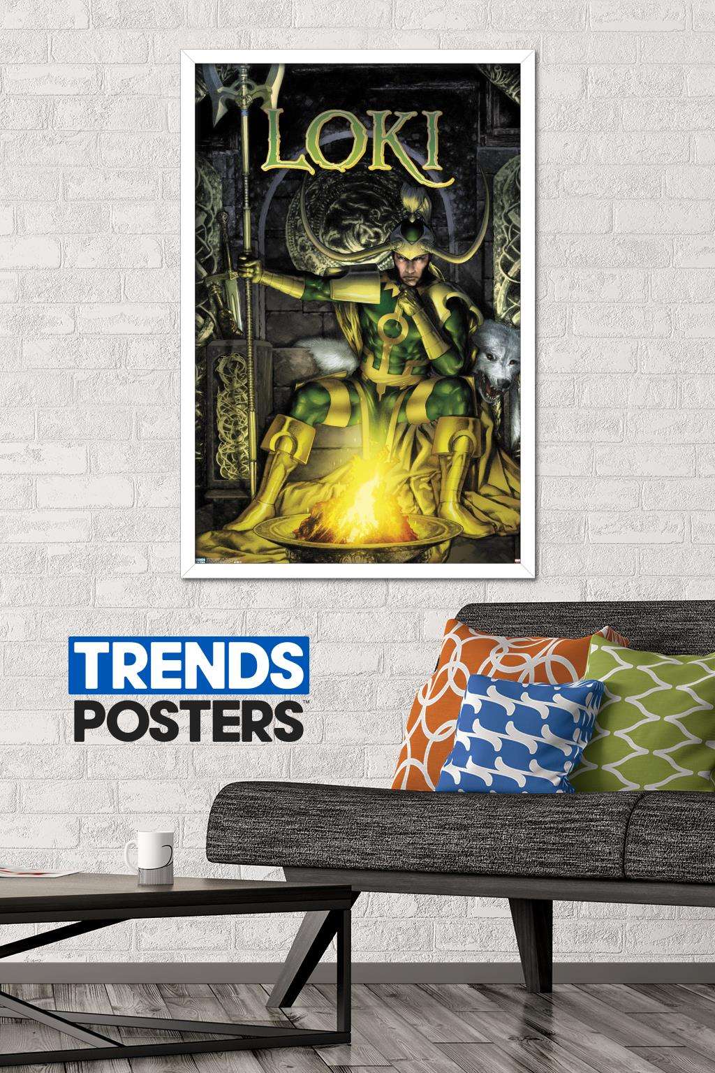 Marvel Comics - Loki - Thor: First Thunder #2 Wall Poster, 22.375" x 34", Framed