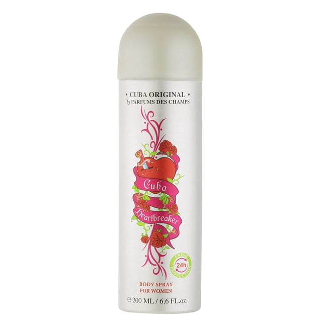 Body Spray Cuba Heart Breaker para Mujer de Cuba Paris 200mL Cuba Body Spray