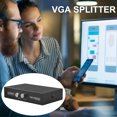 thumbnail image 3 of VGA Switcher 2 In 1 Out VGA Computer Switcher 2 Port VGA Switcher 2 Way VGA Splitter Box Video Switch Monitor Converter Adapter Box 2 Port HD 1920 X 1440 VGA Sharing Switch, 3 of 9
