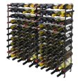 thumbnail image 3 of Sorbus Wine Rack Free Standing Floor Stand - Racks Hold 100 Bottles of Your Favorite Wine - Large Capacity Elegant Wine Storage for Any Bar, Wine Cellar, Kitchen, Dining Room, etc, 3 of 5