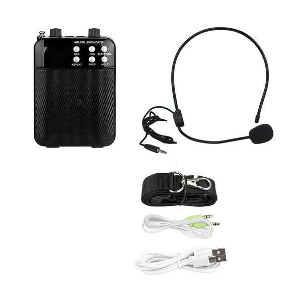 TR619 Megaphone Portable 3W FM Recording Voice Amplifier Teacher Microphone Speaker Mp3 Player ,Comfortable and Portable