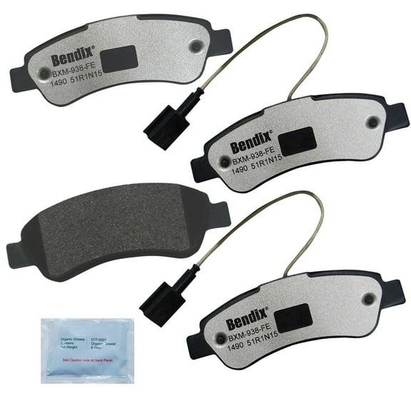 Bendix Brakes Disc Brake Pad Set Fits select: 2017-2020 RAM PROMASTER 2500, 2014-2020 RAM PROMASTER 1500