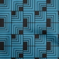 thumbnail image 1 of oneOone Viscose Chiffon Medium Blue Fabric Geometric Sewing Craft Projects Fabric Prints By Yard 42 Inch Wide, 1 of 4