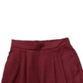 thumbnail image 6 of Celmia Womens Pants Leisure High Waist Wide Leg OL Long With Pockets Trousers, 6 of 10