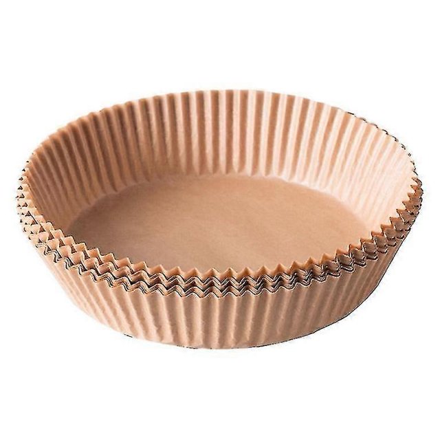 100pcs Air Fryer Disposable Paper Liner Non-stick Disposable Liners, Baking Paper Water-proof, Food Grade Parchment