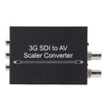 thumbnail image 1 of SDI To CVBS Converter, AC 100-240V Automatic Video Mode Detection 3G SDI To AV Converter Metal Compact Long Output  for Home EU Plug,UK Plug,US Plug,AU Plug, 1 of 7