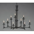 thumbnail image 2 of Nine Light Chandelier     -Traditional Installation Maxim Lighting 30306Ni, 2 of 7