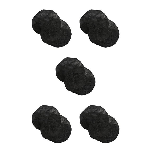 kurtrusly Non-woven Dust-proof Sweat-Proof Disposable Stretchable Headphone Covers Protection Sleeve Accessories for Internet Cafe Type 5 5Set