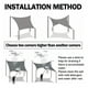 thumbnail image 5 of Toldo impermeable con protección UV de 3 m x 5 m, color beige, 5 of 7