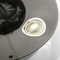 thumbnail image 6 of USB Charging Detachable Solar Charging Fan Embedded Large Brimmed Hat Summer Outdoor Sun Hat Men's Hiking And Fishing Hat (three Fan Version) Visor Hats Mens Outdoor Hats Cord for Hat Men Hats Summer, 6 of 6