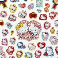 thumbnail image 2 of Hello Kitty 100-Piece Glitter Sticker Sheet Sanrio Stationery, 2 of 2