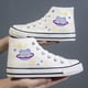 thumbnail image 1 of Sanrio-zapatos de lona de Hello Kitty para mujer, zapatillas de ocio de dibujos animados, estilo coreano Harajuku, Y2k, deportivas universitarias, 1 of 4