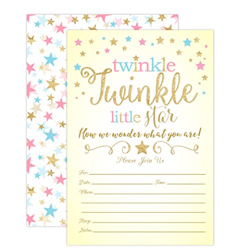 twinkle twinkle little star baby reveal