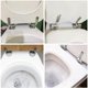 thumbnail image 5 of Bisagras elegantes para asiento de inodoro de aleación de zinc, diseño moderno para varios asientos de inodoro, duraderas y resistentes con superficie cromada y tornillos de acero inoxidable, fácil, 5 of 5