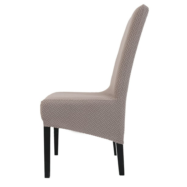Hododo Stretch Extra Large Textured Plaid Dining Chair Slipcover Walmart Com Walmart Com