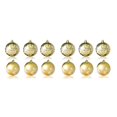 thumbnail image 2 of Matsuzay Paquete de 6 bolas de decoración colgantes de Navidad, colgantes de árbol de Navidad, adornos para ceremonia, decoraciones para fiestas, Hotel, Type1 NO1 Matsuzay CBP180499, 2 of 5