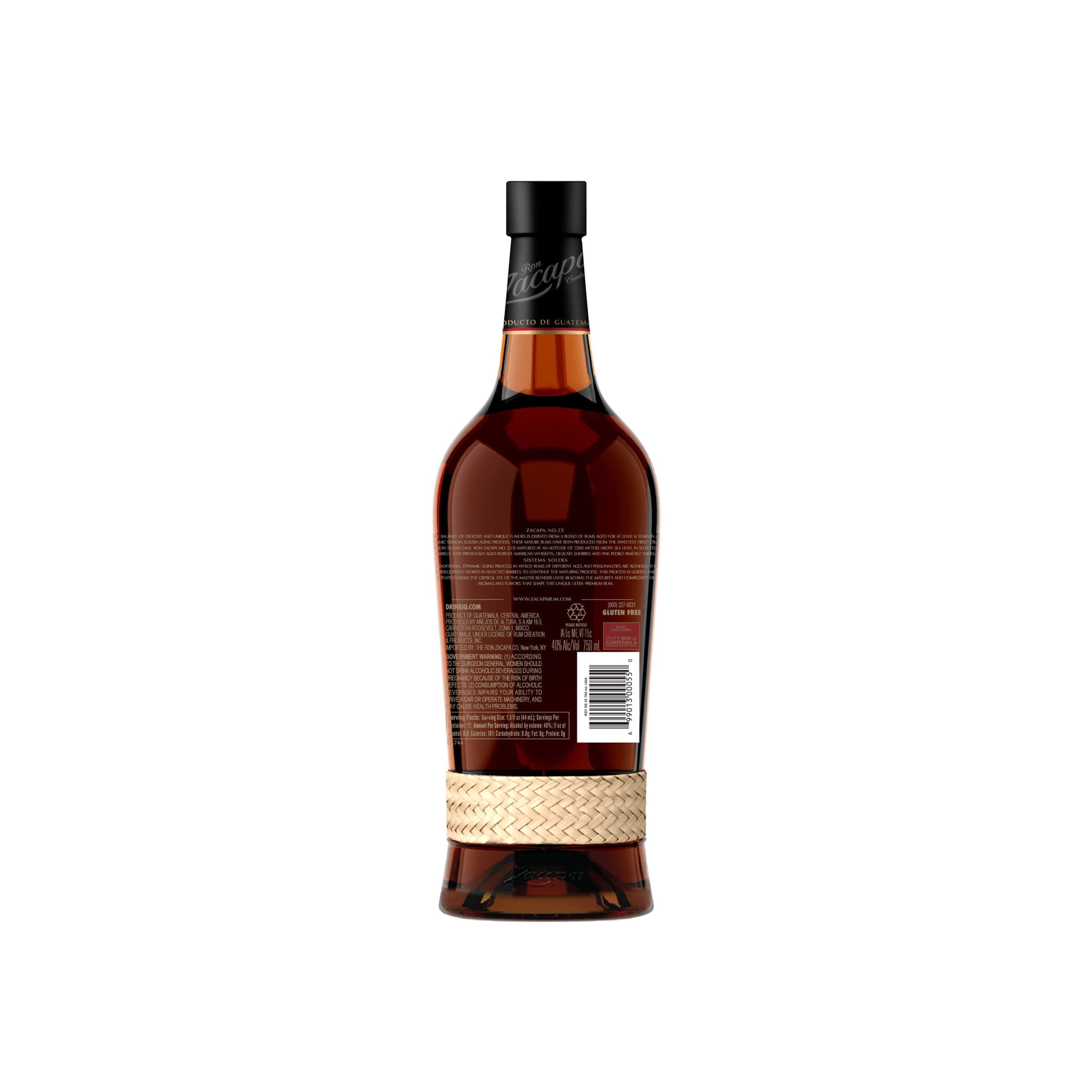 その他 2507 Ron Zacapa 23 750ml Zacapa No. 23 Rum, 750 mL, 40% ABV - Walmart Business Supplies
