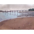 thumbnail image 3 of Rufo, John 14x12 Black Modern Framed Museum Art Print Titled - Morning Low Tide, 3 of 5