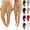 Blue, variant on Plus Size Leggings for Women High Waisted Tummy Control Buttery Super Yoga Pants Soft Basic Solid Color Athletic Running Stretch Workout Lounge Pants
