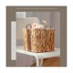 thumbnail image 5 of Cesta organizadora en forma de cubo con asas, almacenamiento para baño, estante para lavadero o guardería, perfecta para como se muestra, 5 of 5