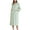 Green, variant on Women's Long Sleeve Robe Soft Zip UP House Coat SPA Bath Knee Length Full Zipper Terry Cloth Duster Robe Sleepwear Dark Green X-Large-XX-Large