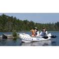 thumbnail image 4 of Sea Eagle Pro 3 Person Inflatable Kayak, Paddles, and 2 Reflex Life Jackets, M/L, 4 of 11