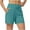Mint Green, variant on Women's 5" Plus Size Swim Board Shorts High Waisted Quick Dry,with Pocket,Adjustable Drawstring