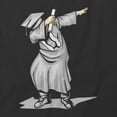 thumbnail image 2 of Dabbing Graduate T-Shirt | Senior Class Black Tee Gift, 2 of 5